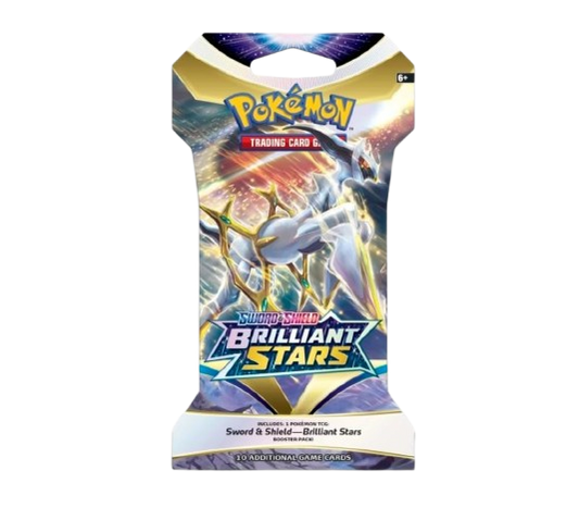 Pokémon Sword & Shield - Brilliant Stars Sleeved Booster Pack