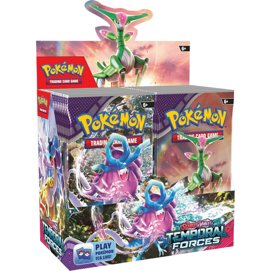 Pokémon Scarlet & Violet - Temporal Forces Booster Box