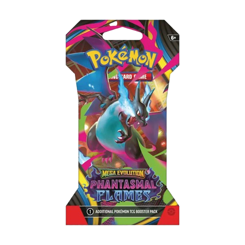 LIVESTREAM - Mega Evolution - Phantasmal Flames Sleeved Booster